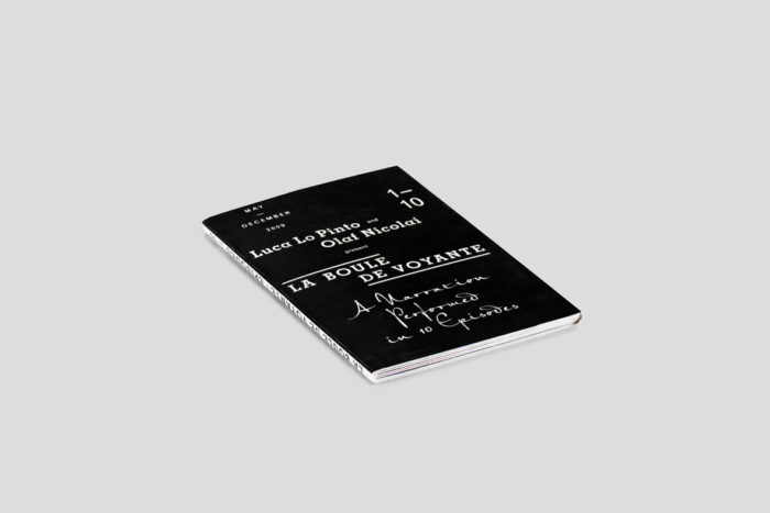 Cover n.1/1 of La Boule de Voyante, Olaf Nicolai, Nero Editions 2009