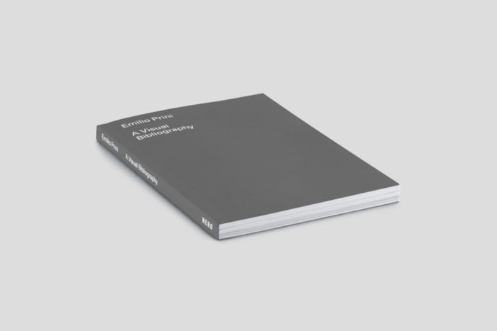 Emilio Prini: A Visual Bibliography